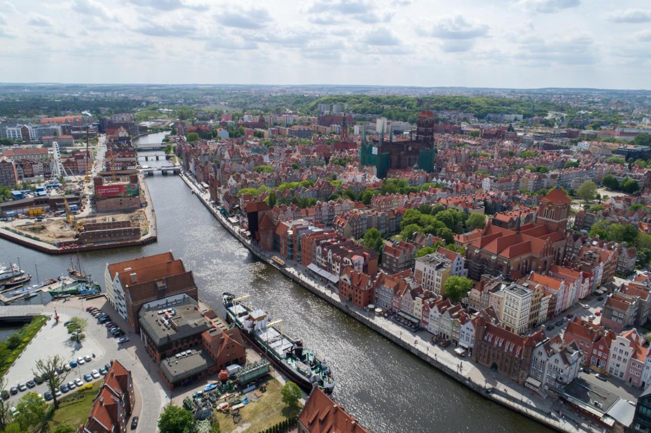 Hotel Hanza Gdansk Bagian luar foto