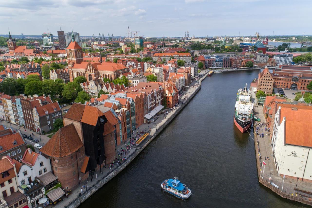 Hotel Hanza Gdansk Bagian luar foto