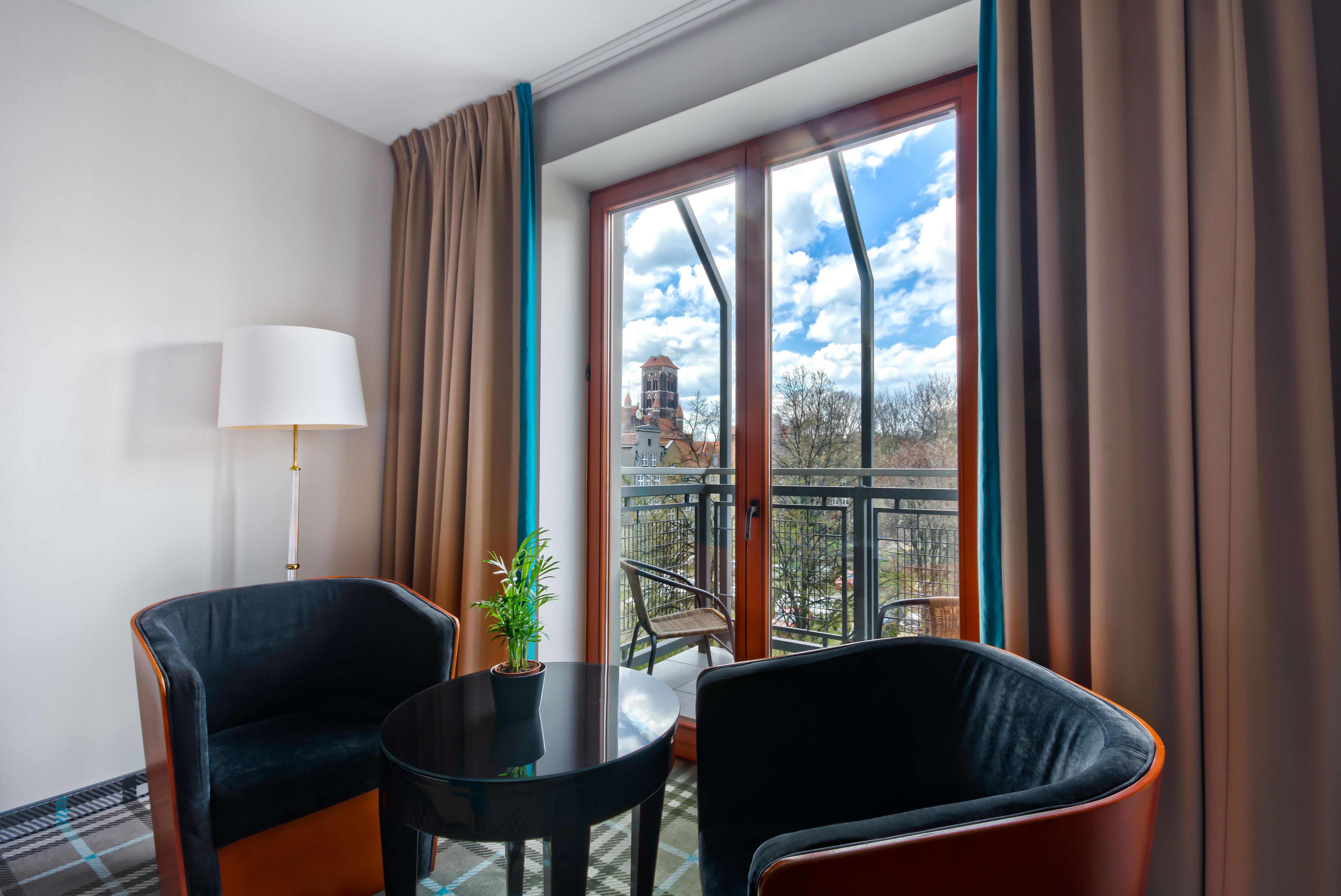 Hotel Hanza Gdansk Bagian luar foto