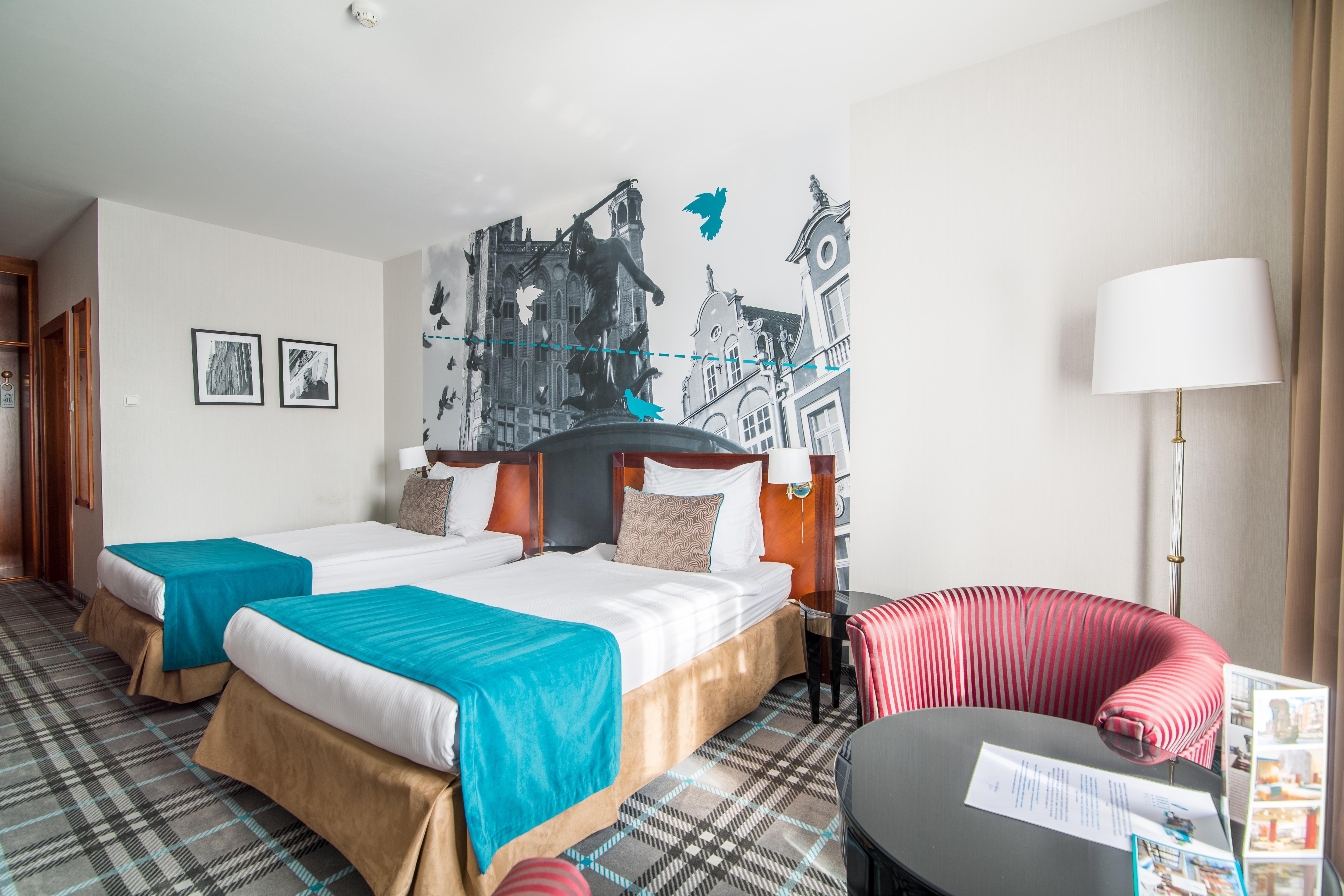 Hotel Hanza Gdansk Bagian luar foto