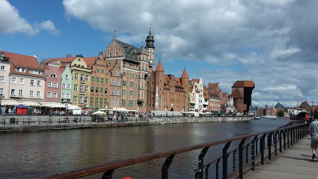Hotel Hanza Gdansk Bagian luar foto