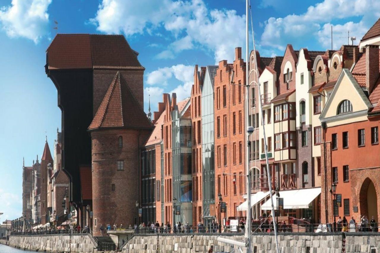Hotel Hanza Gdansk Bagian luar foto